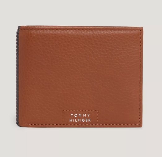 Tommy Hilfiger Men's Leather Card Wallet-טומי ארנק לגבר.