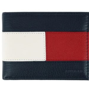 Tommy Hilfiger Men's Leather RFID -טומי ארנק לגבר עם הגנת RFID.