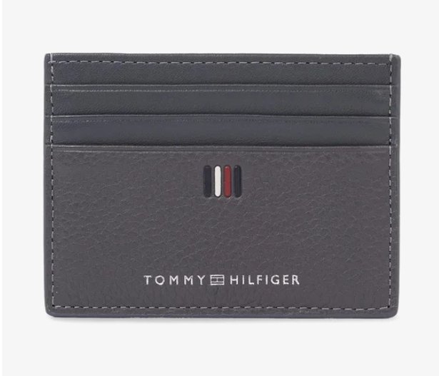 Tommy Hilfiger – טומי מחזיק כרטיסי בנק, בצבע אפור.