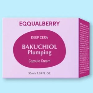 Eqqualberry Bakuchiol Plumping Capsule  – קרם קפסולות בקוצ'יול למיצוק, לחות וזוהר העור.