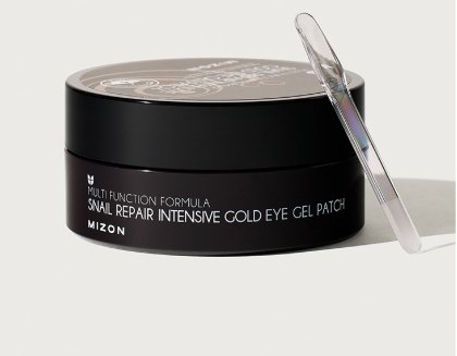 Snail Repair Intensive Gold Eye Gel Patch-מדבקות ג'ל זהב אינטנסיביות לתיקון ושיקום אזור העיניים עם מוצין חלזונות.