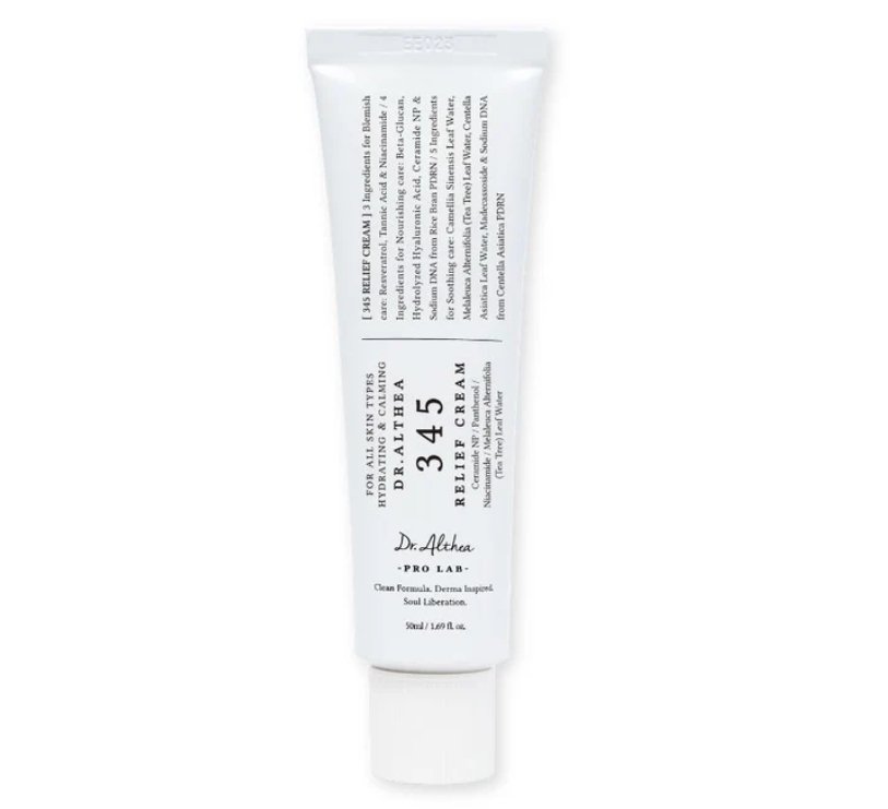 345 Relief Cream-קרם 345 להרגעת ושיקום העור 50 מ"ל.