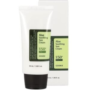 Aloe Soothing Sun Cream SPF50+/ PA+++-קרם הגנה מרגיע עם אלוורה 50 מ"ל.