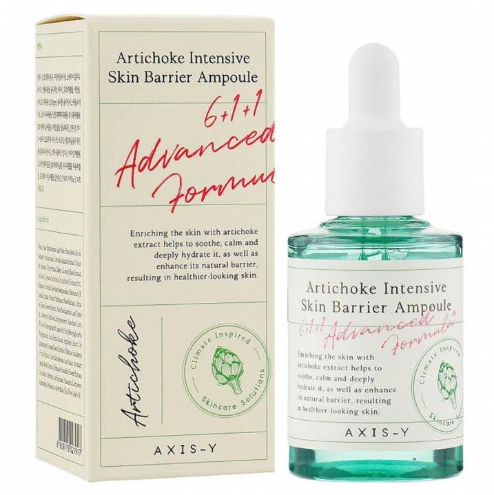 AXIS - Y  Artichoke Intensive Skin Barrier Ampoule -סרום אמפולה לשמירה על מחסום העור 30 מ"ל.