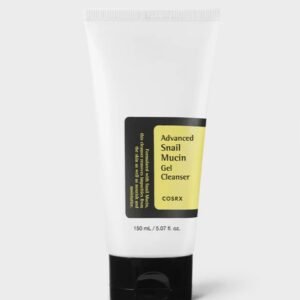 Cosrx Advanced Snail Mucin Gel Cleanser-קוסרקס ג'ל ניקוי מכיל ריר חלזונות 150 מ"ל.