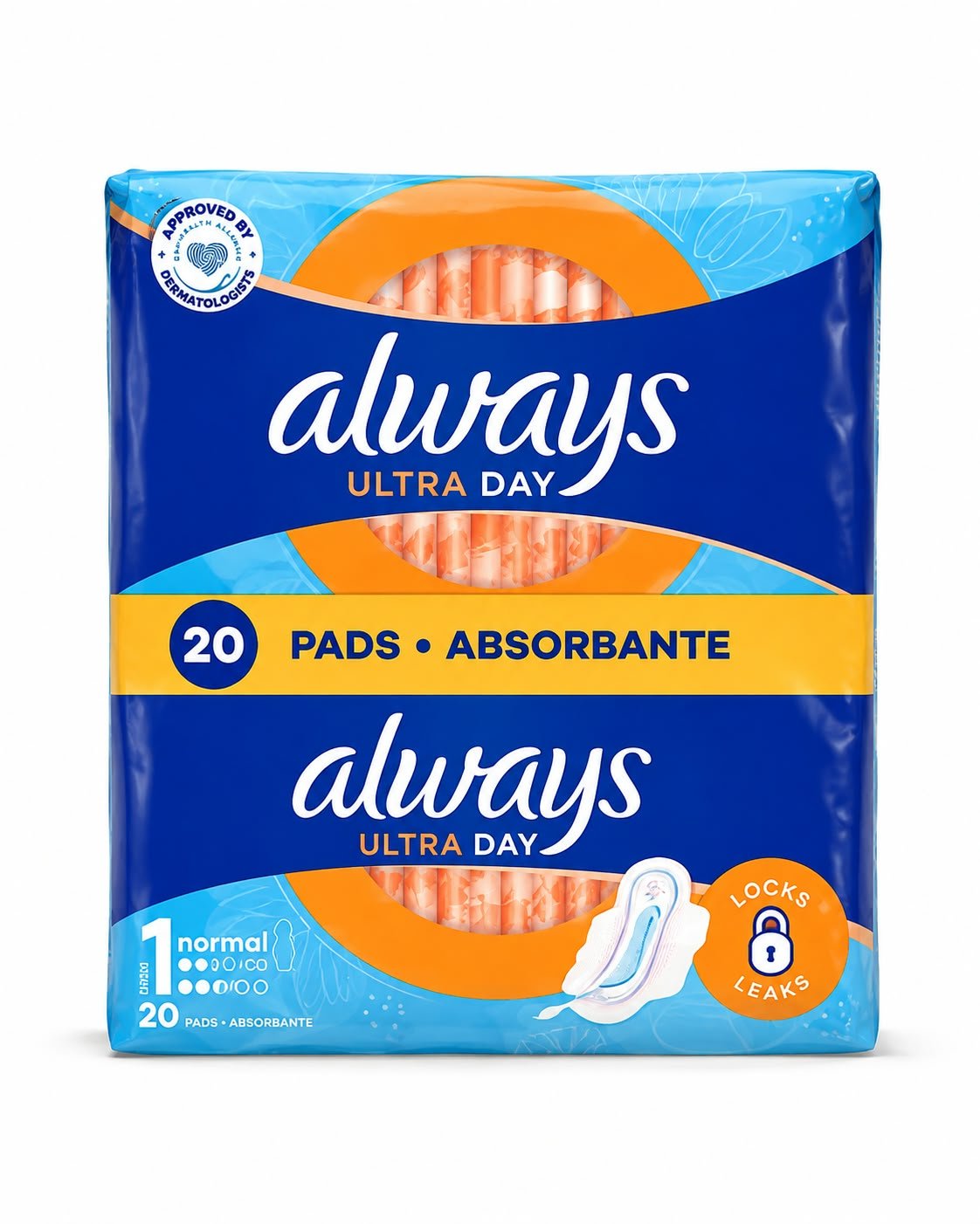Always Ultra – תחבושות היגייניותDay  ליום, 20 יחידות