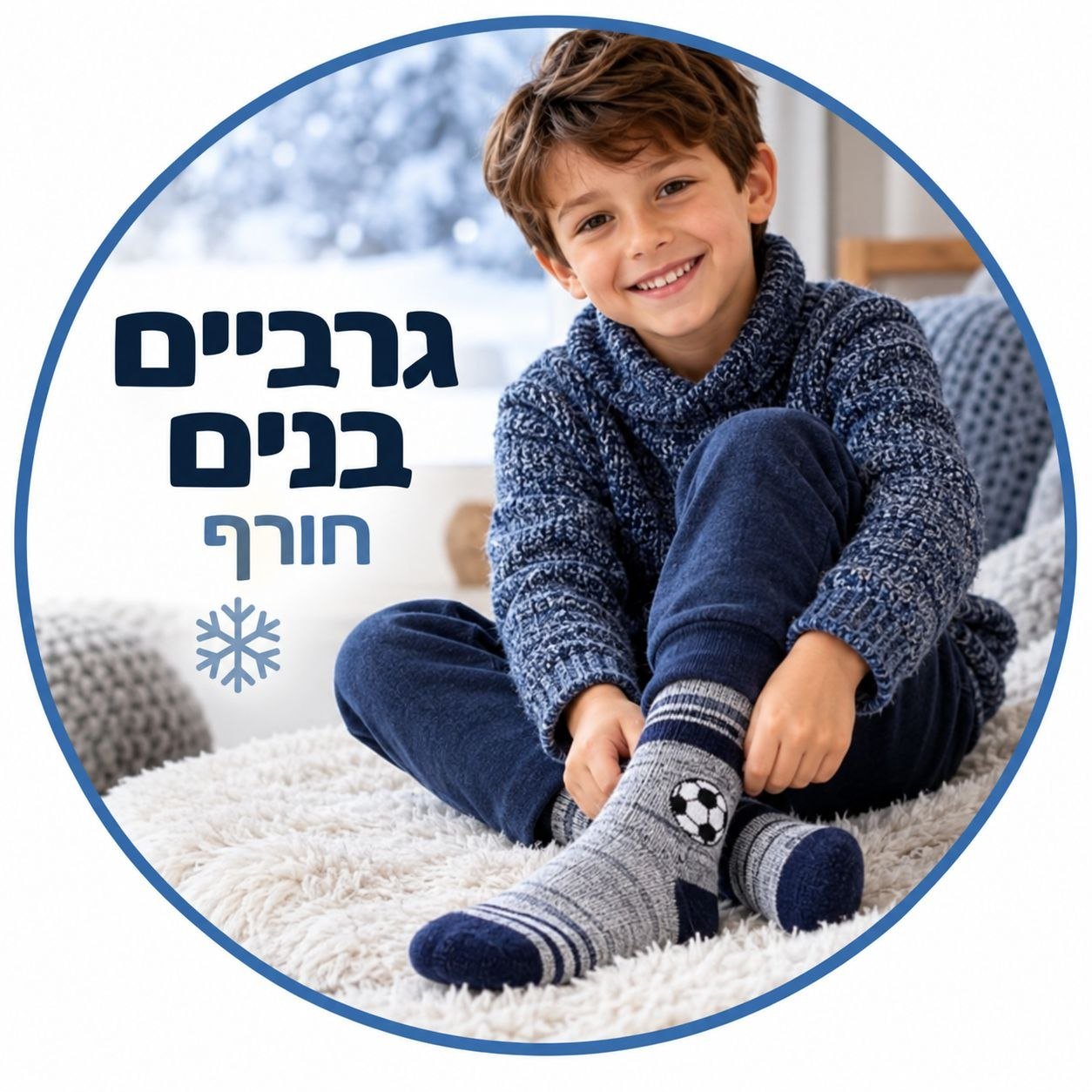 גרביים בנים חורף