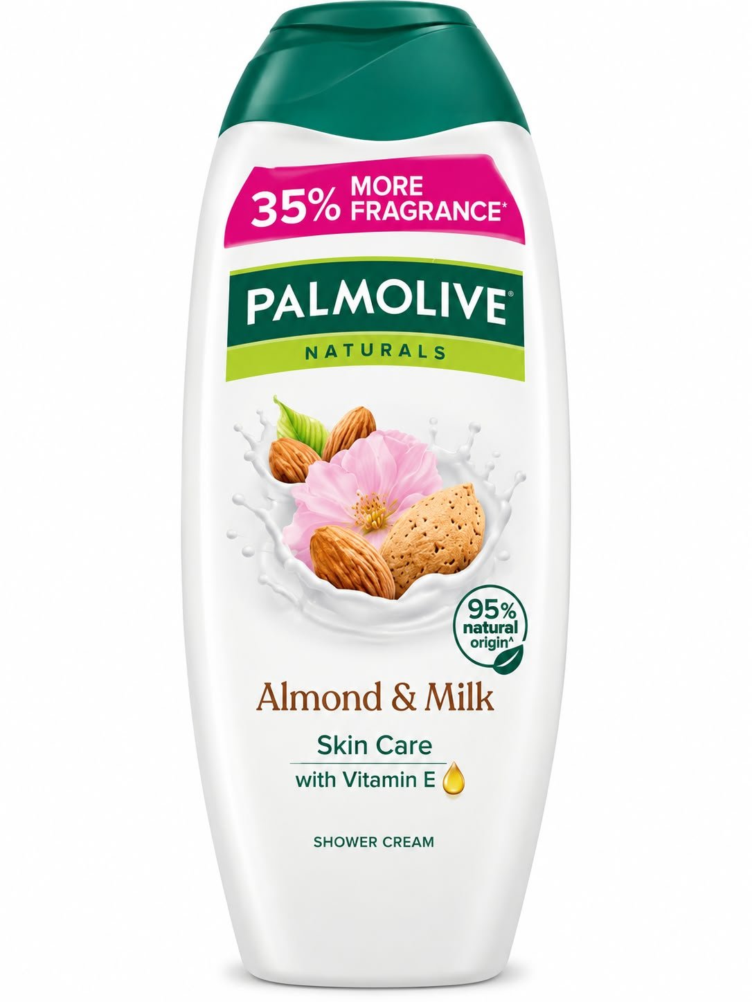שם המוצר: Palmolive Naturals Almond & Milk – קרם רחצה שקדים וחלב עם ויטמין E