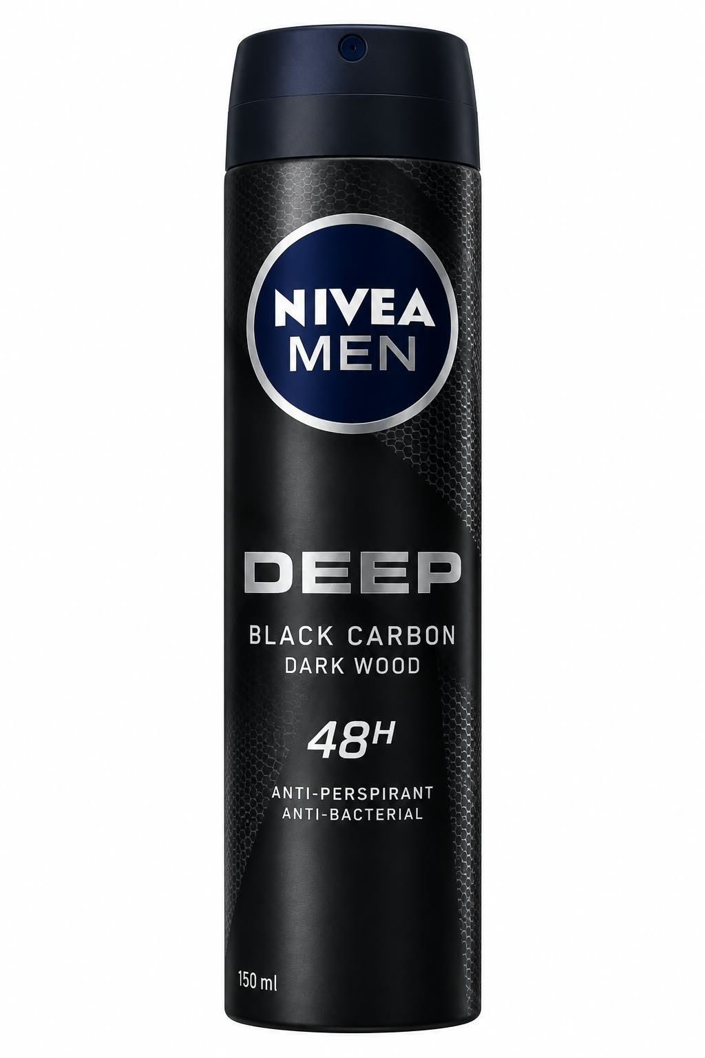 שם מוצר: דאודורנט ספריי לגברים NIVEA MEN Deep Black Carbon Espresso – ‏48H