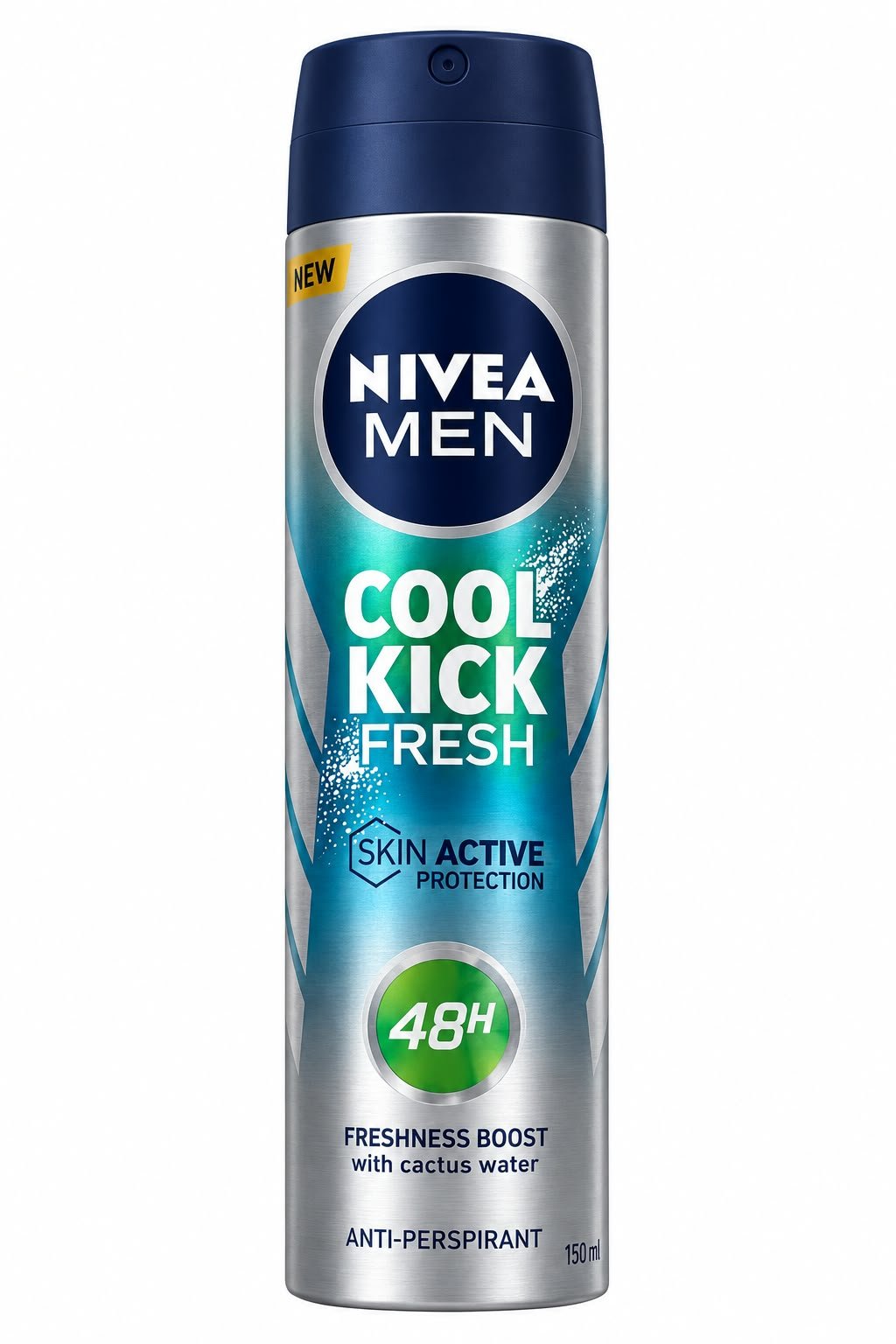 שם מוצר: דאודורנט ספריי לגברים NIVEA MEN Cool Kick Fresh – ‏48H