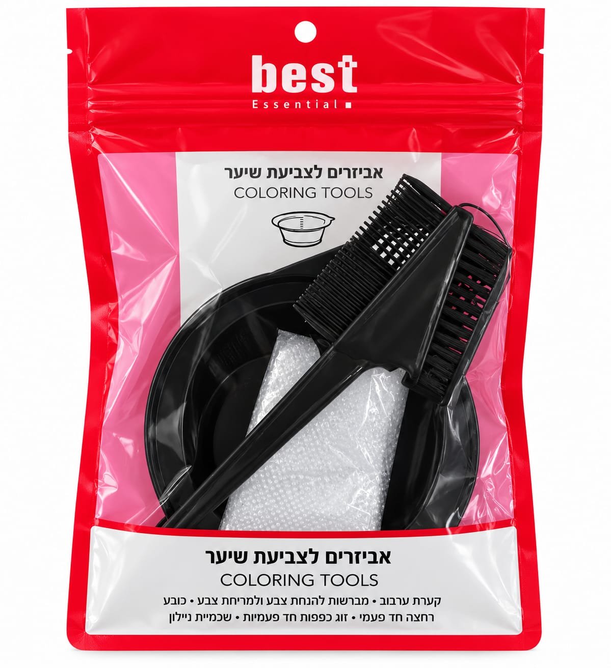ערכת אביזרים לצביעת שיער Best Essential