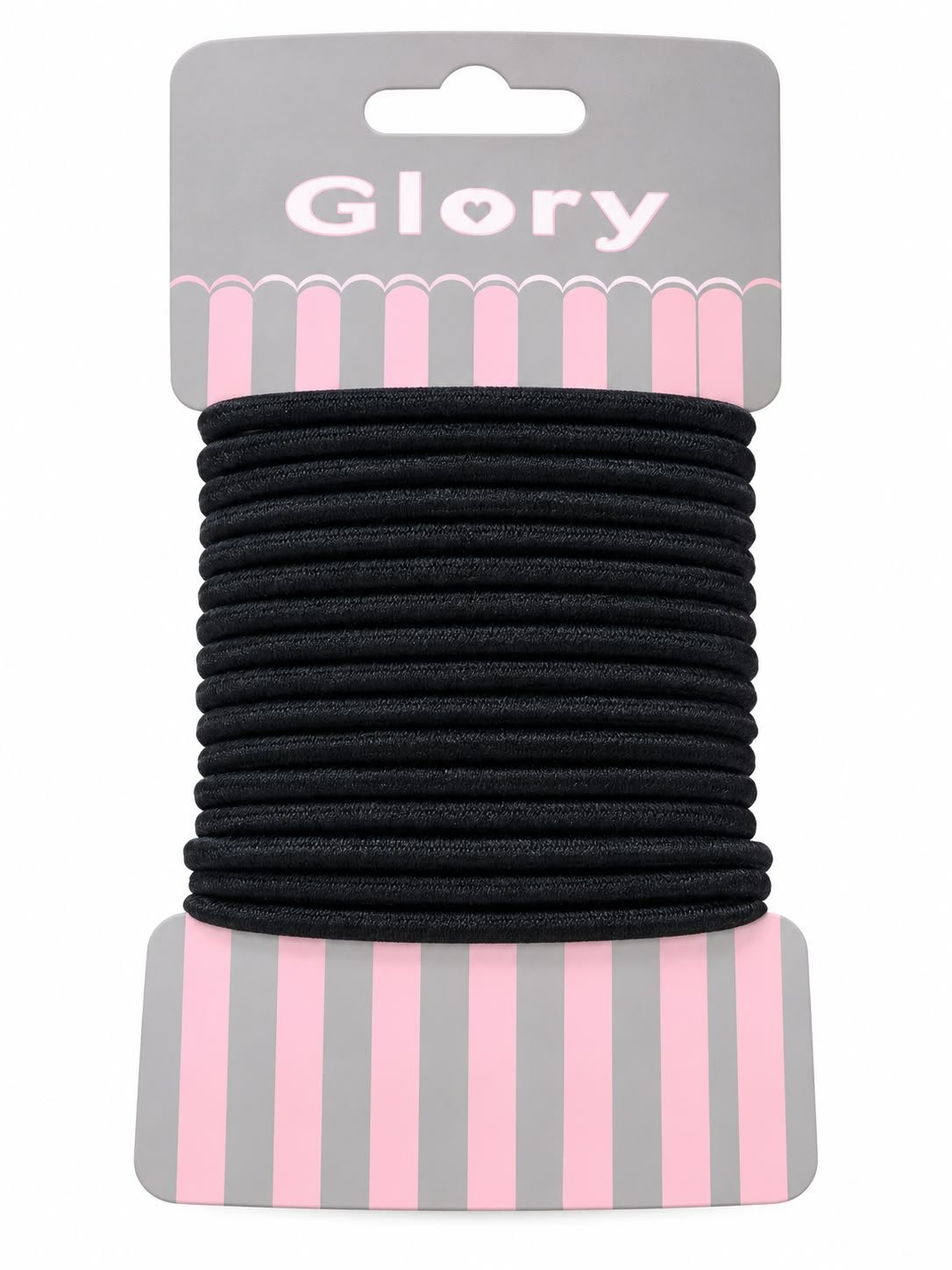 גומיות שיער שחורות Glory – סט רב-יחידות