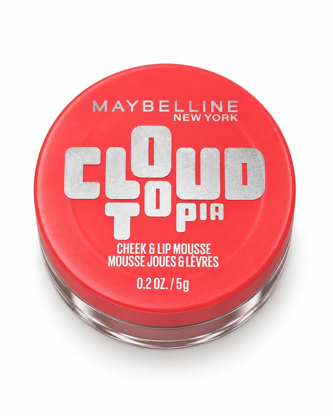 שם מוצר: Maybelline New York Cloudtopia Cheek & Lip Mousse – גוון קורל ורוד, 5 גרם