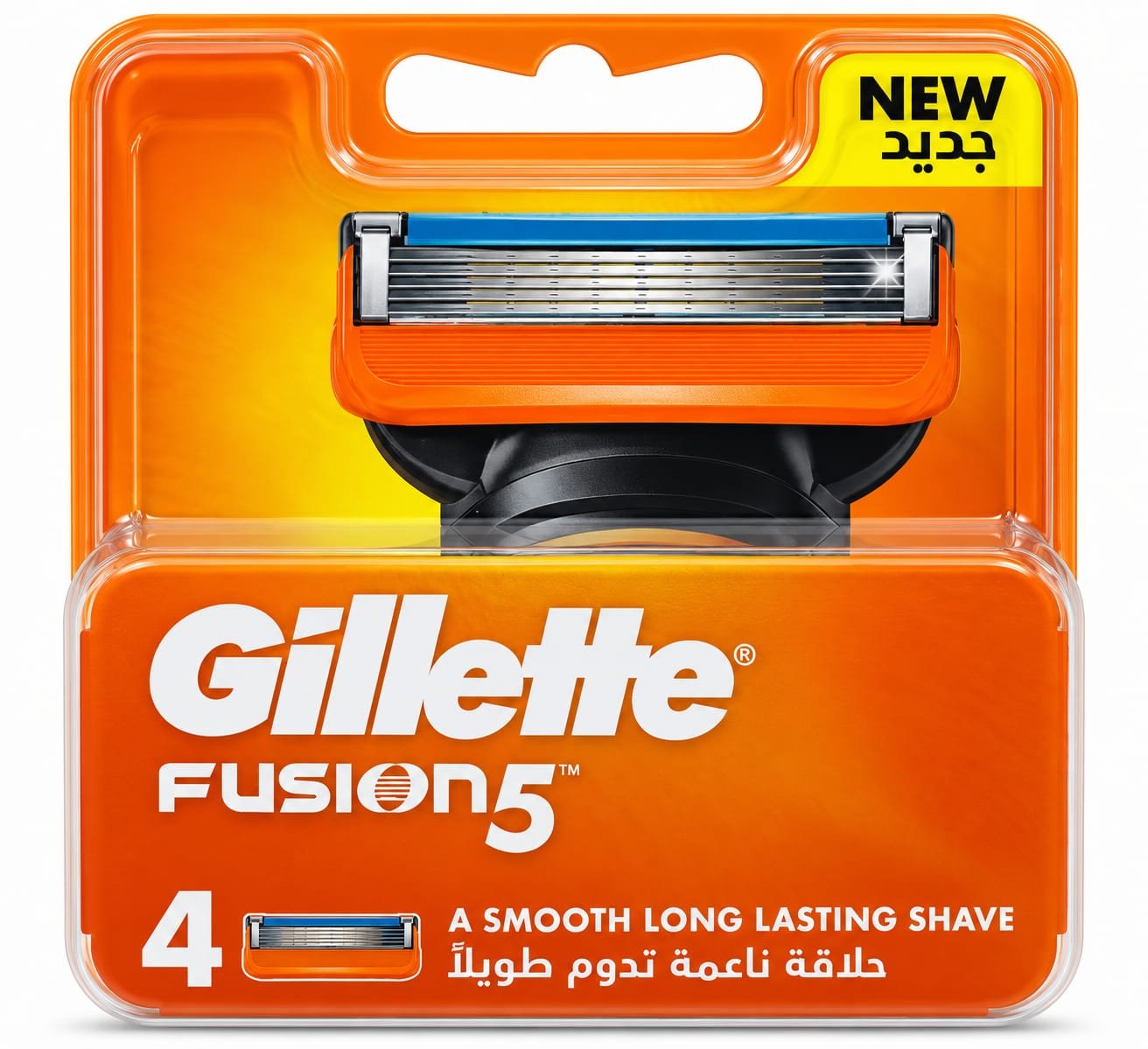 סכיני גילוח Gillette Fusion5 – מארז 4 ראשים