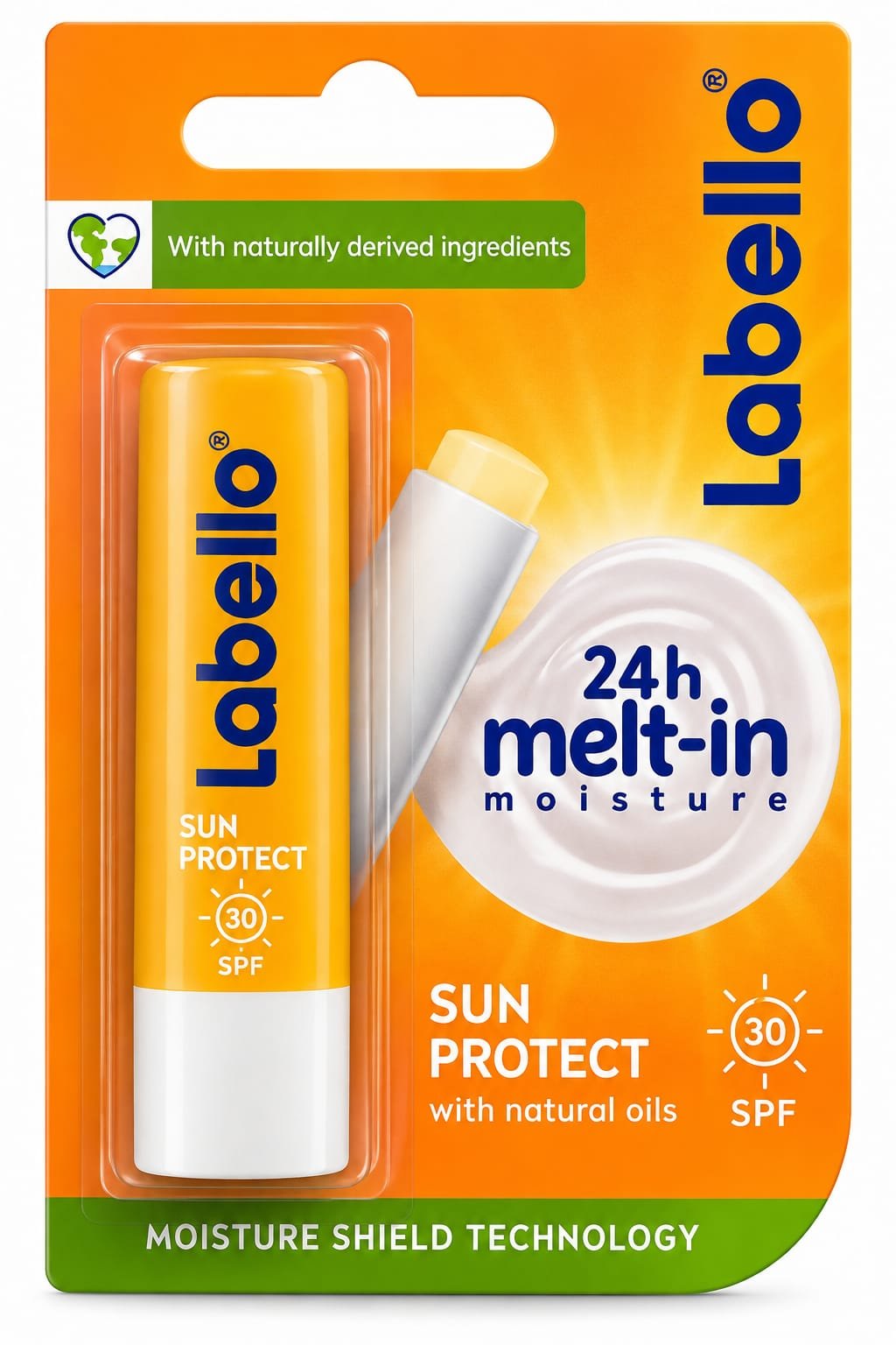 שפתון לחות Labello Sun Protect SPF 30 – ‏4.8 גרם / 5.5 מ״ל