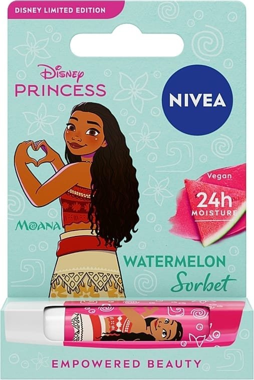 NIVEA Disney Princess Watermelon Sorbet – שפתון לחות במהדורה מוגבלת