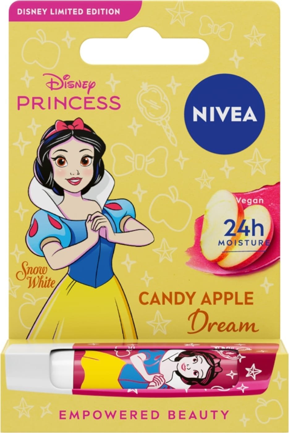 NIVEA Disney Princess Candy Apple Dream – שפתון לחות במהדורה מוגבלת