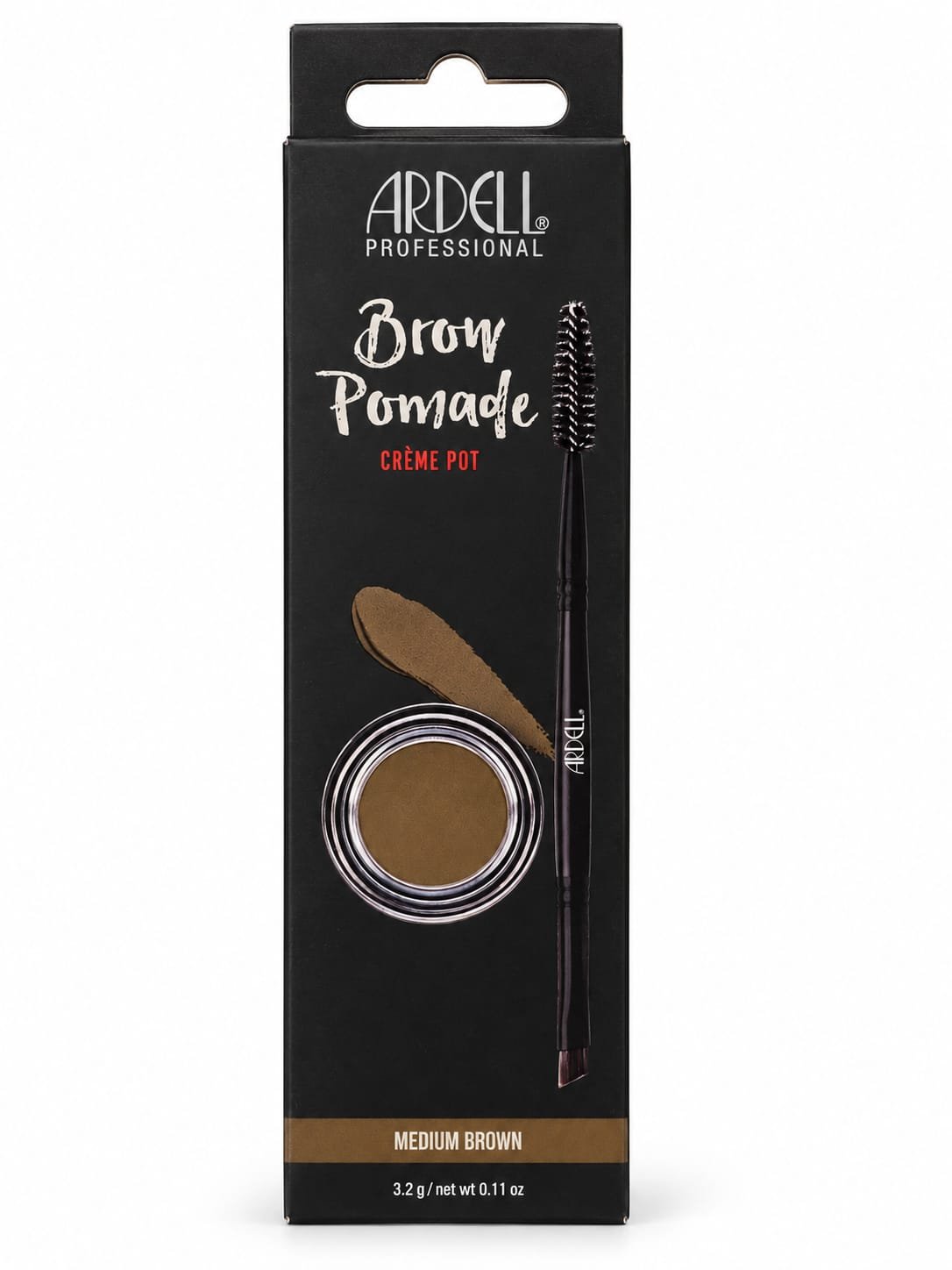 Ardell Professional Brow Pomade Medium Brown – פומייד לגבות 3.2 גרם
