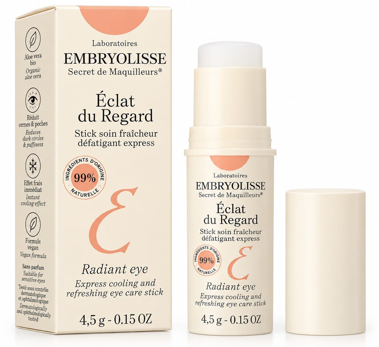 Embryolisse Éclat du Regard סטיק מרענן לאזור העיניים 4.5 גרם