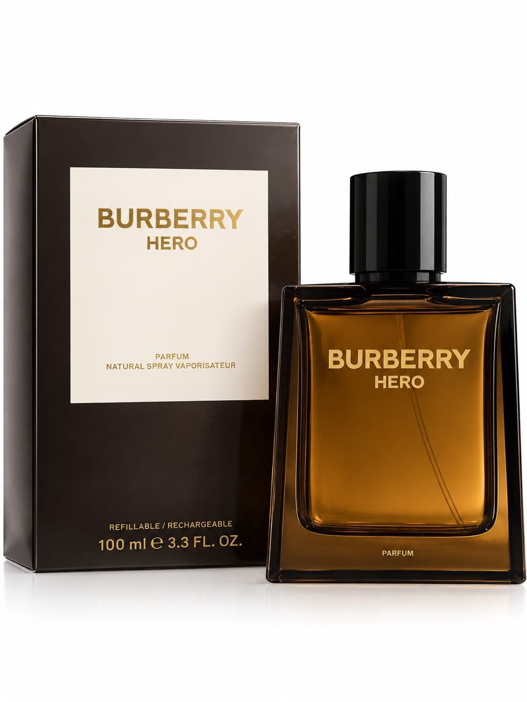 בושם לגבר Burberry Hero Parfum – 100 מ״ל