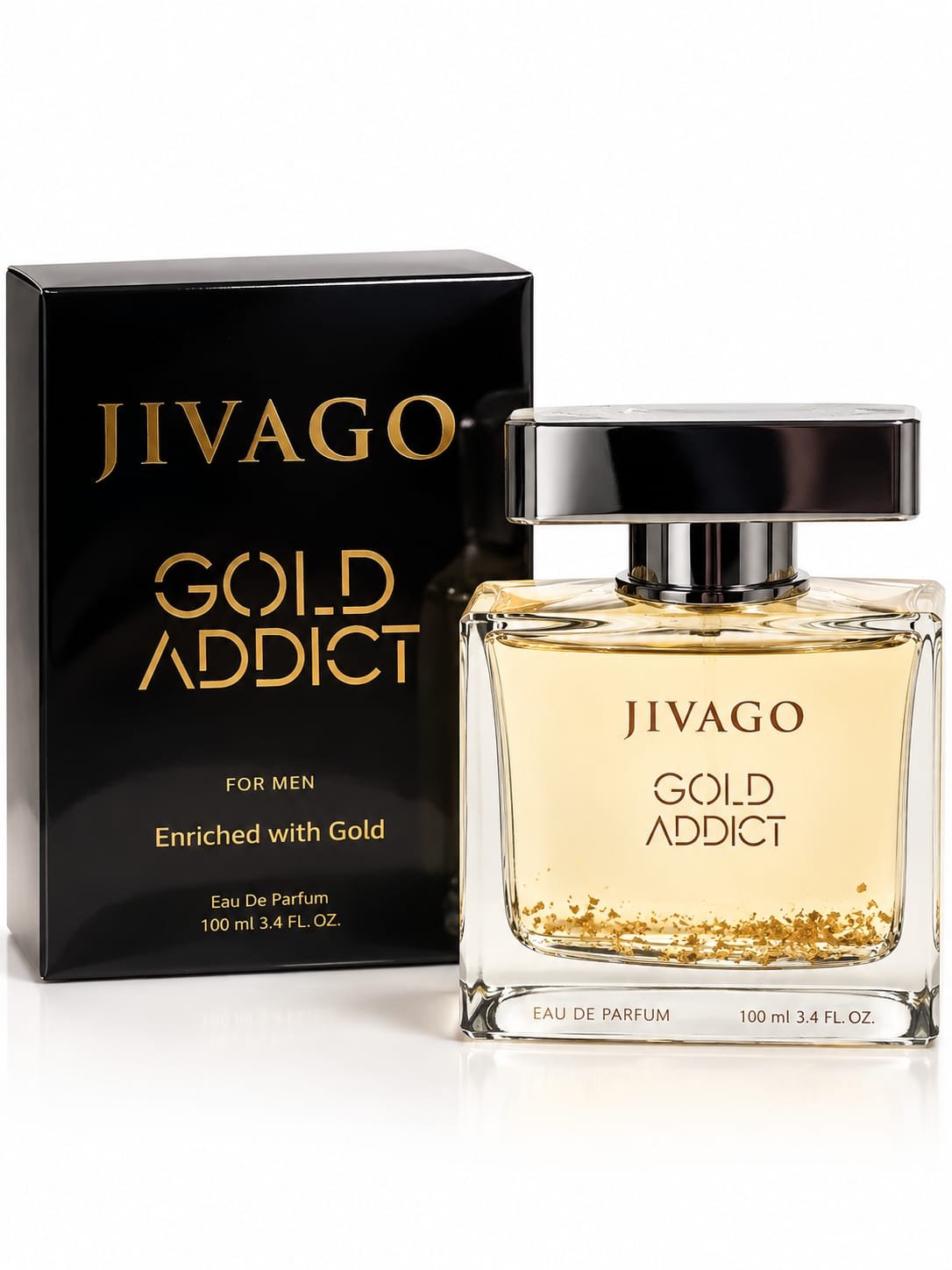בושם לגבר JIVAGO Gold Addict Eau de Parfum – 100 מ"ל