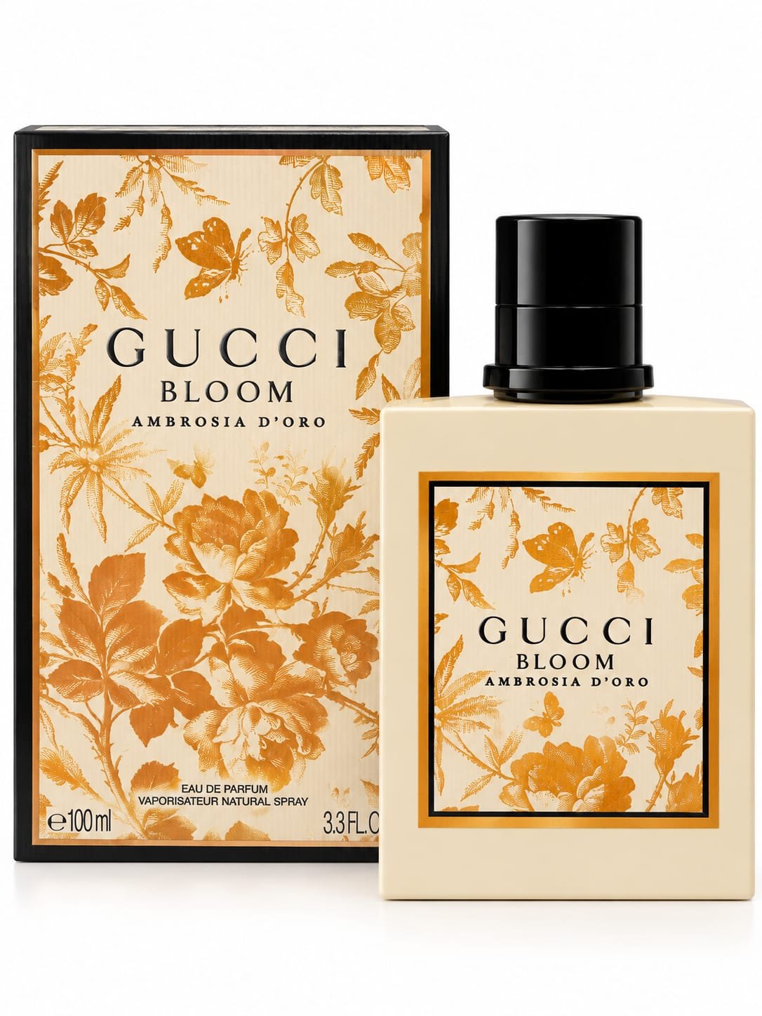 בושם לאישה Gucci Bloom Ambrosia d’Oro Eau de Parfum – 100 מ״ל
