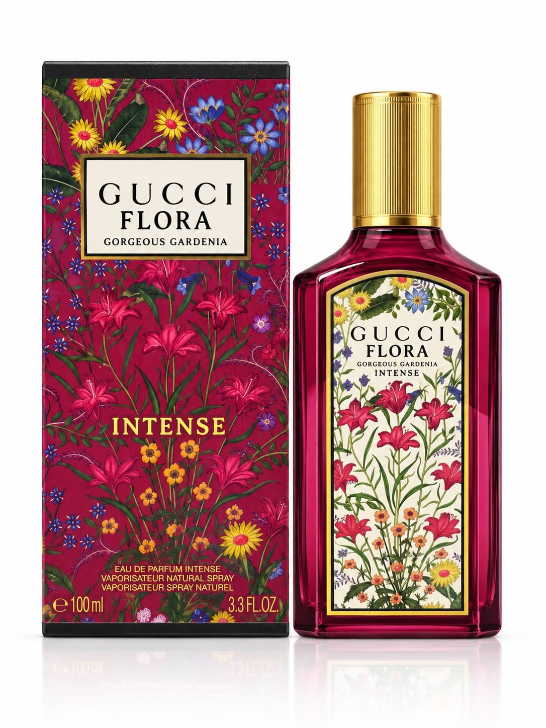 בושם לאישה Gucci Flora Gorgeous Gardenia Intense Eau de Parfum – 100 מ״ל