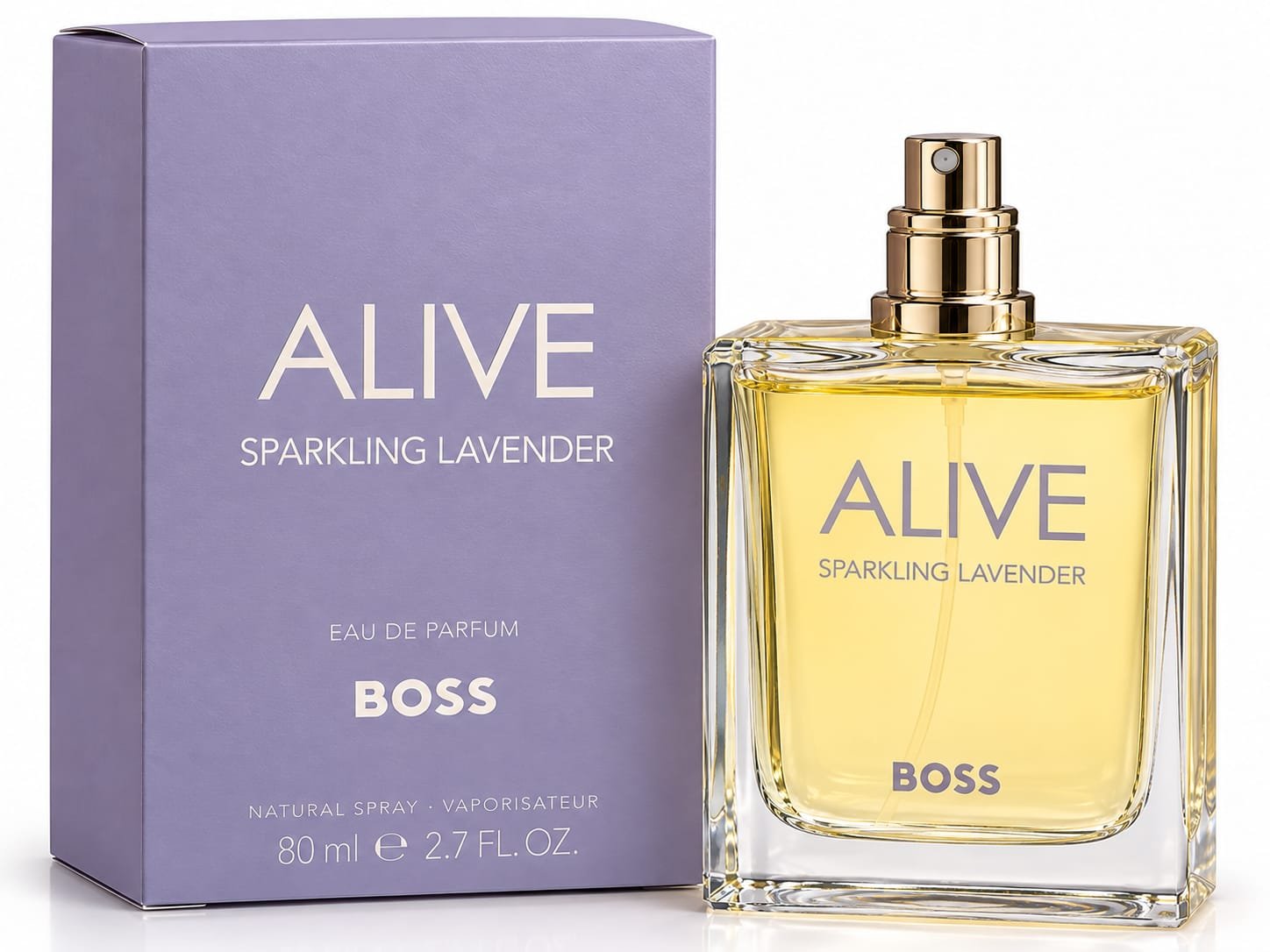 BOSS Alive Sparkling Lavender Eau de Parfum לאישה – 80 מ״ל