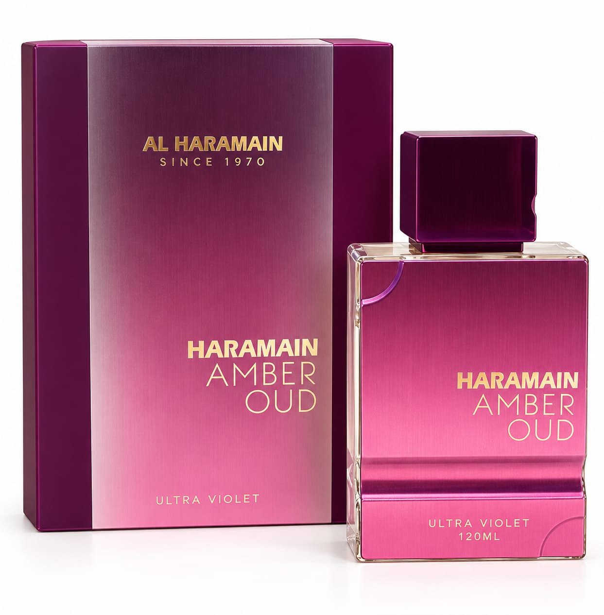 בושם לאישה Al Haramain Amber Oud Ultra Violet Eau De Parfum – 120 מ״ל