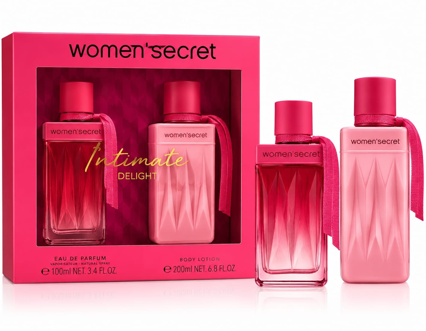Women’secret Intimate Delight מארז לאישה – EDP 100 מ״ל + קרם גוף 200 מ״ל