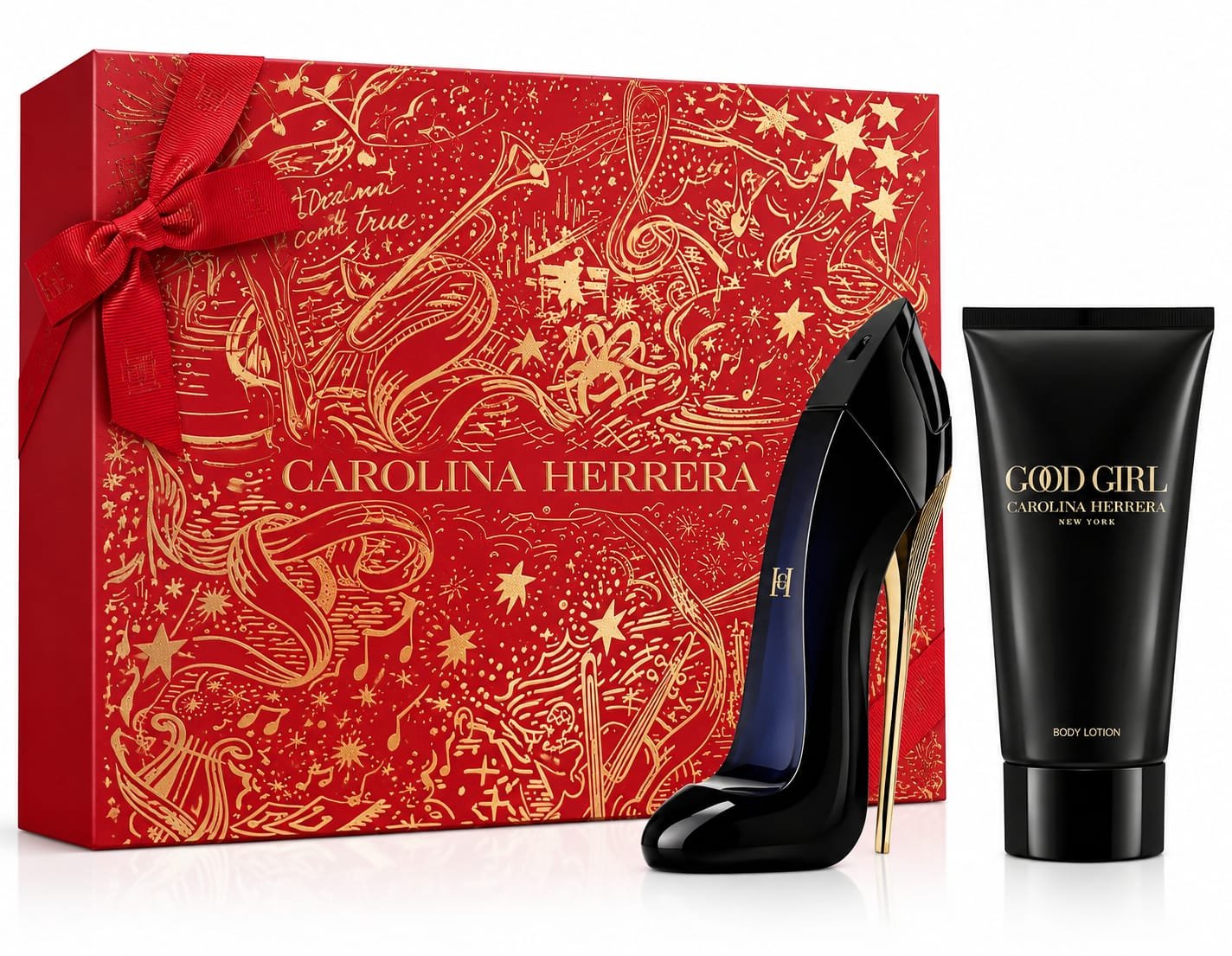 Carolina Herrera Good Girl מארז מתנה לאישה – EDP 80 מ״ל + תחליב גוף 100 מ״ל