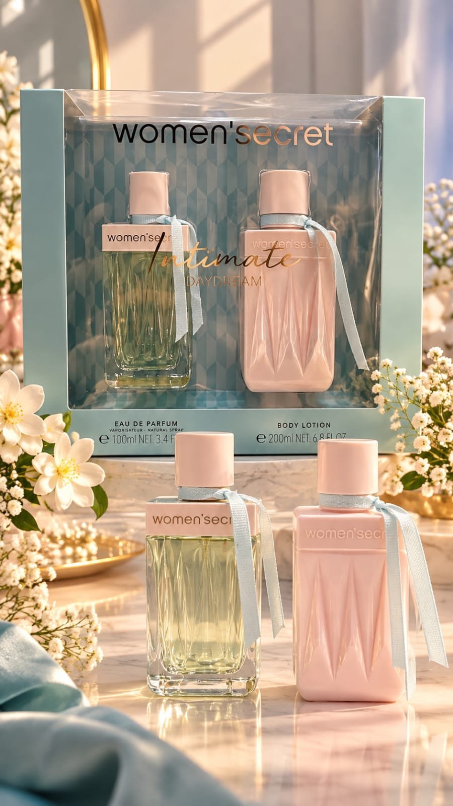 Women’secret Intimate Daydream מארז לאישה – EDP 100 מ״ל + קרם גוף 200 מ״ל