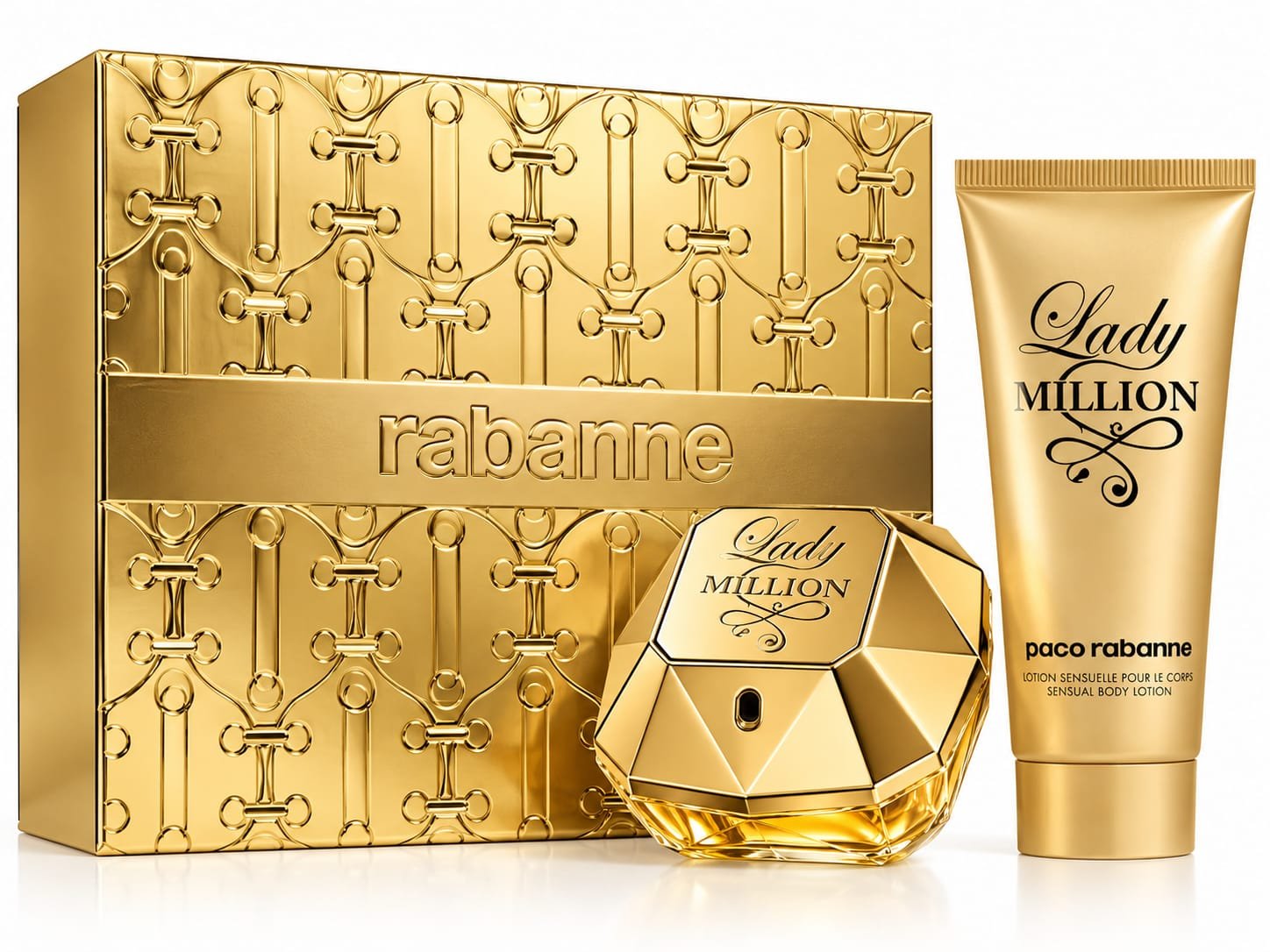 Rabanne Lady Million – מארז לאישה EDP 80 מ״ל + תחליב גוף 100 מ״ל