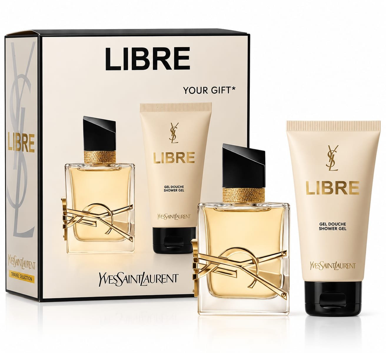 מארז מתנה לאישה Yves Saint Laurent Libre Eau de Parfum – 2 חלקים