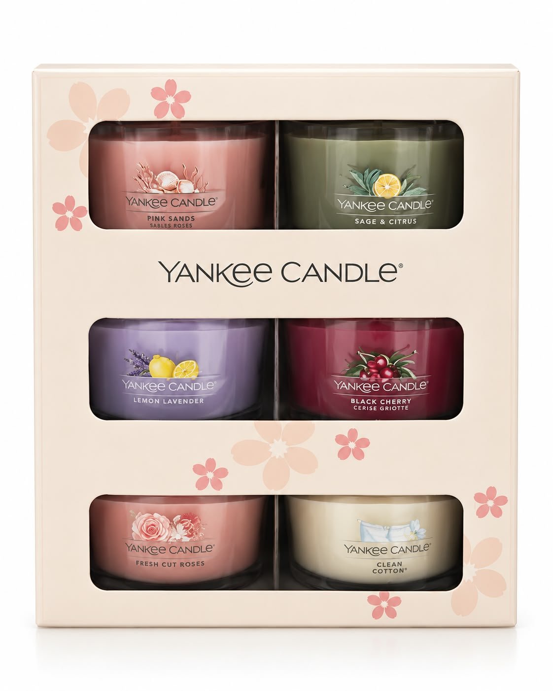 מארז מתנה Yankee Candle – ‏6 נרות Mini Filled Votive במגוון ניחוחות